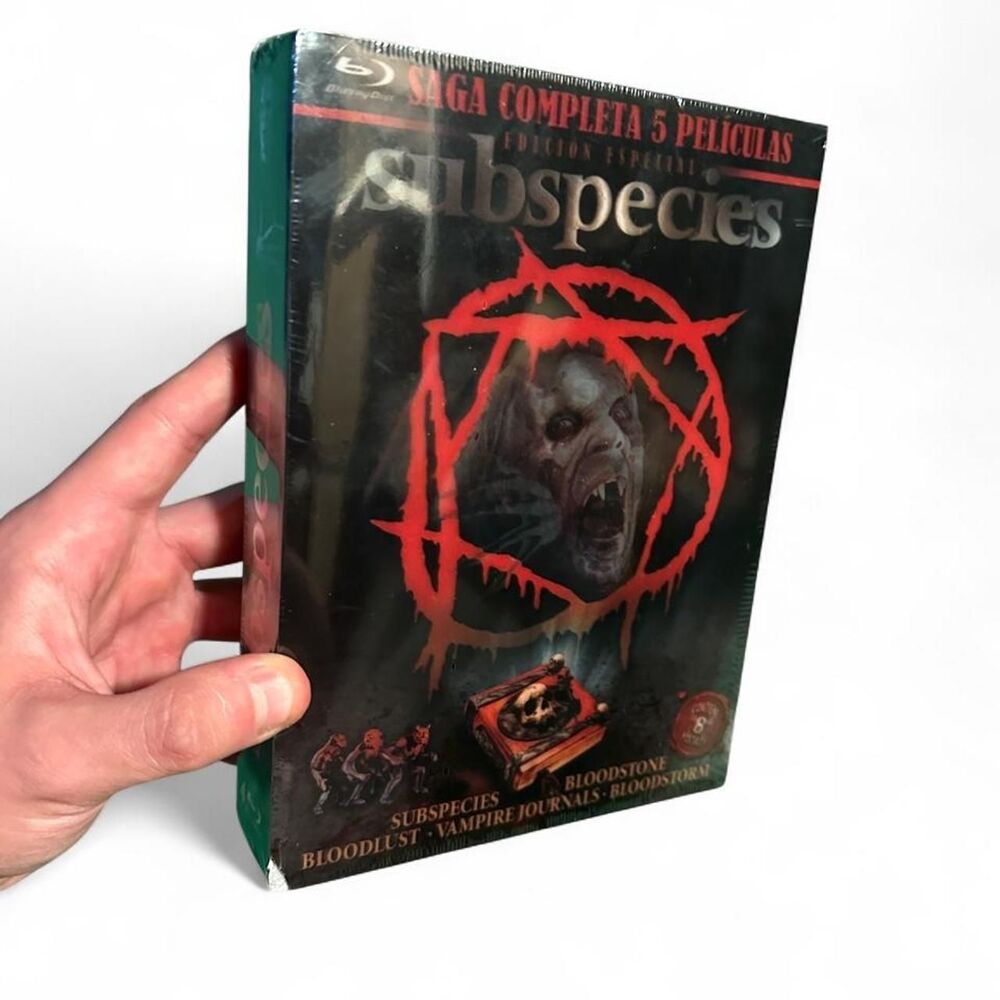 Mega Rare Subspecies 1-5 Blu-ray box set brand new sealed
